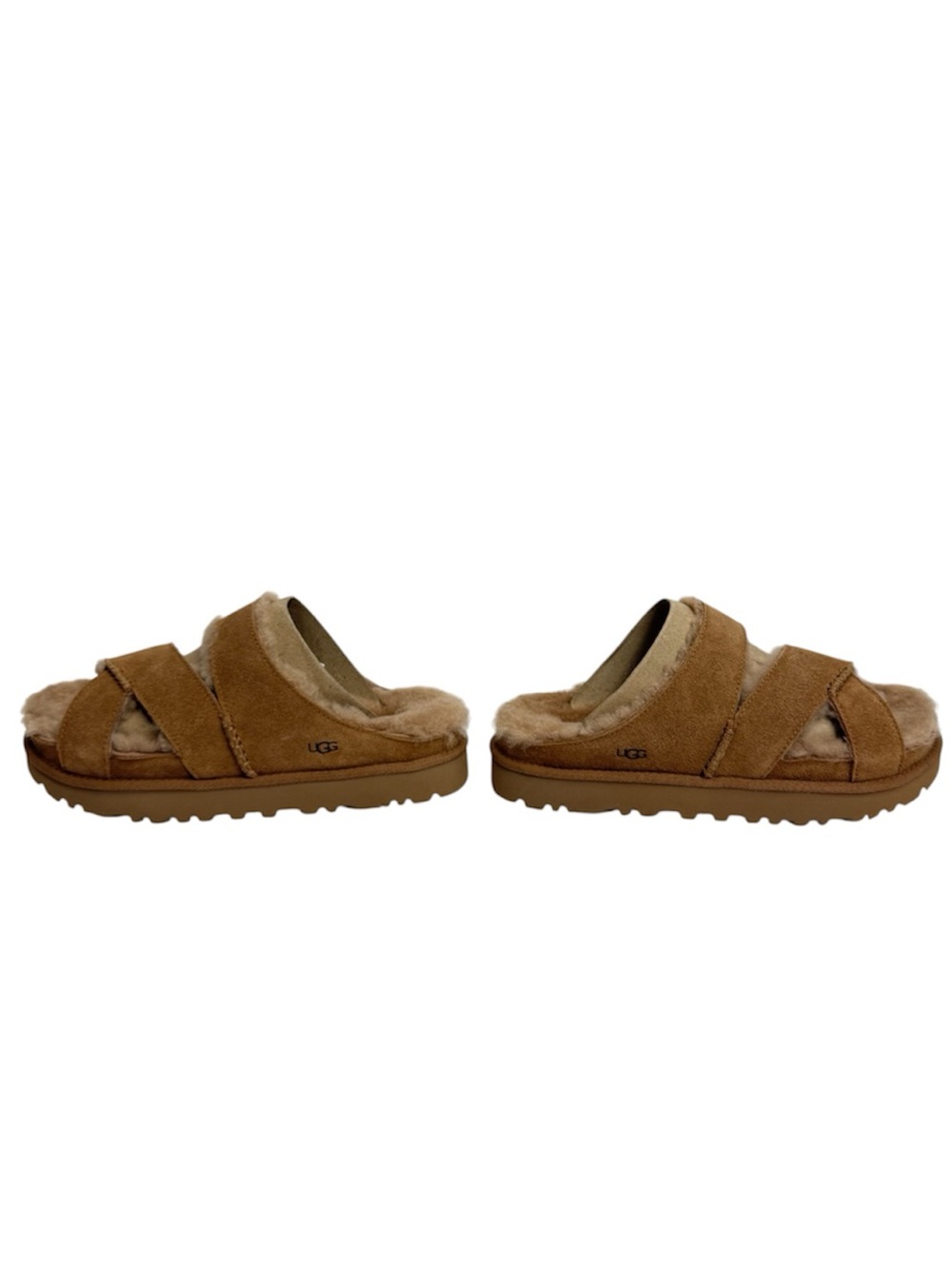 UGG Women's Greenport Cross Strap Slides, SIZE 9